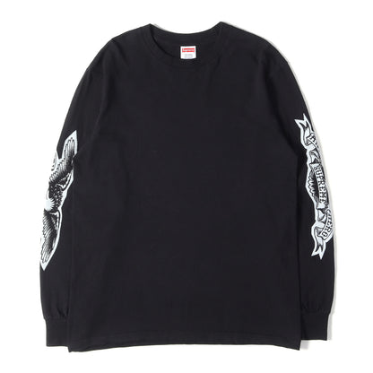 25AW ×ANTIHERO イーグル ロングスリーブ Tシャツ(Eagle L/S Tee)