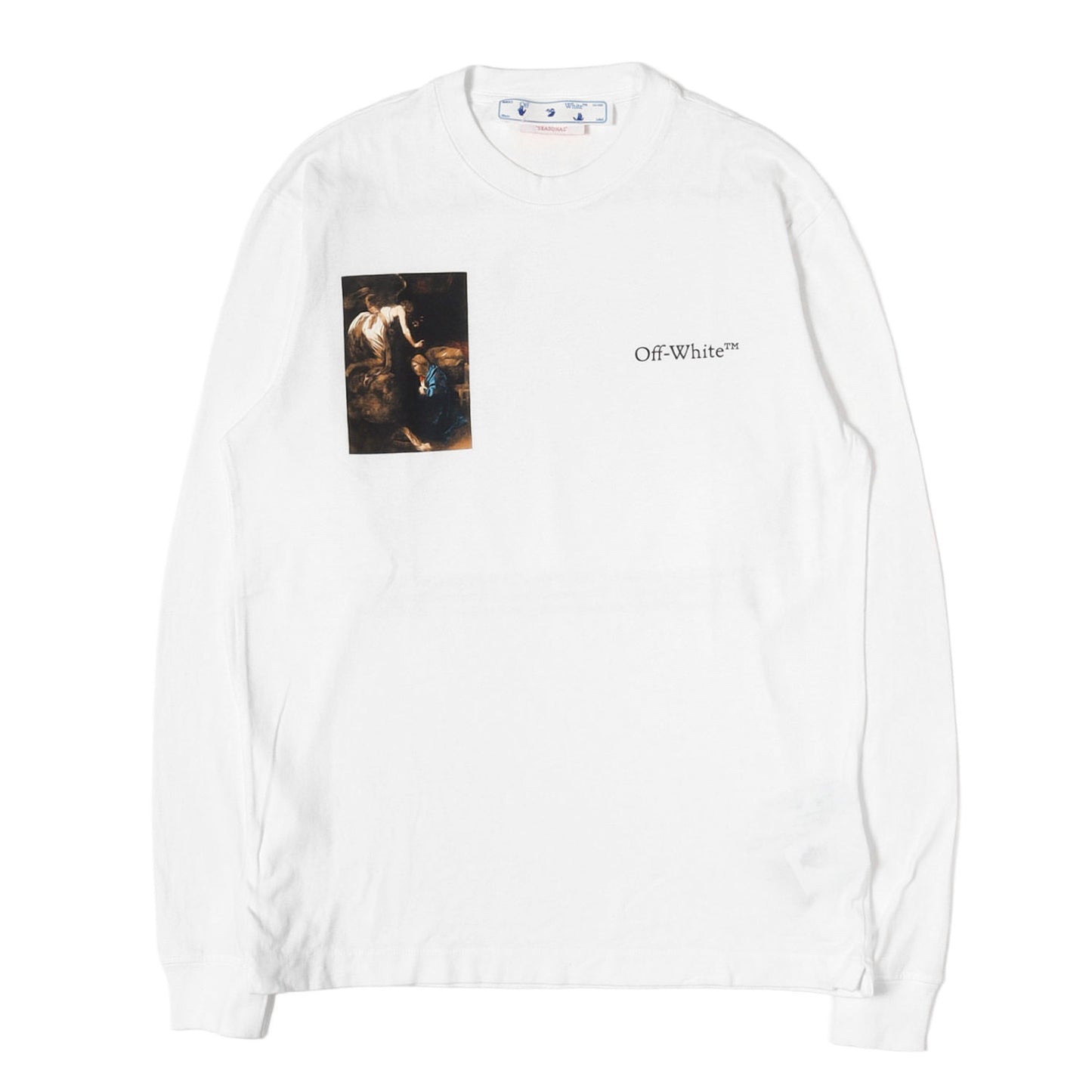22SS 絵画グラフィック スリムフィット ロングスリーブ Tシャツ