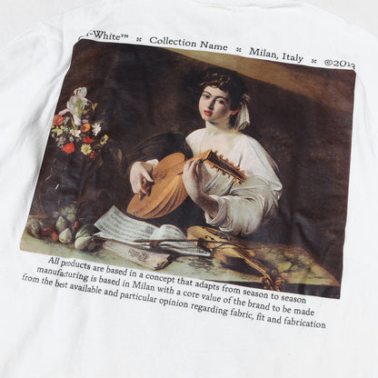 22SS 絵画グラフィック スリムフィット ロングスリーブ Tシャツ