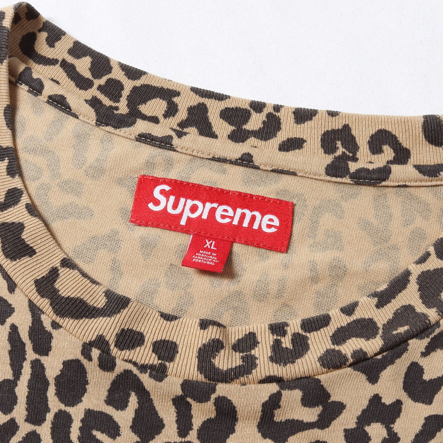 23AW レオパード柄 スモールBOXロゴ ロングスリーブ Tシャツ(Small Box L/S Tee)