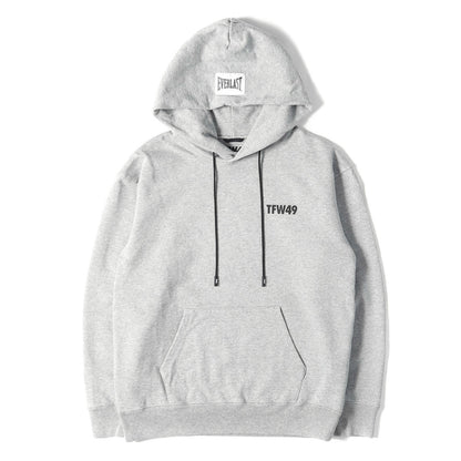 23SS ×EVERLAST ロゴプリント スウェットパーカー