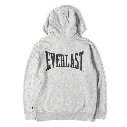 23SS ×EVERLAST ロゴプリント スウェットパーカー