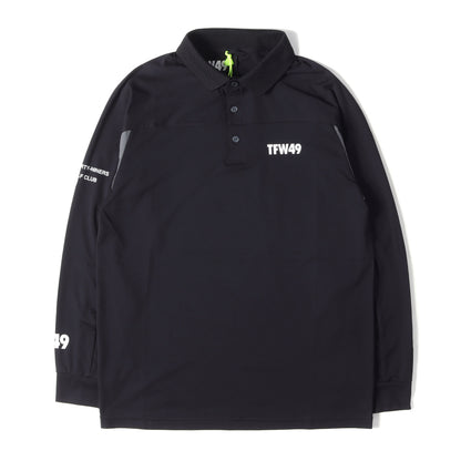 ストレッチジャージ ロングスリーブ ポロシャツ(ATHLETE L/S POLO)