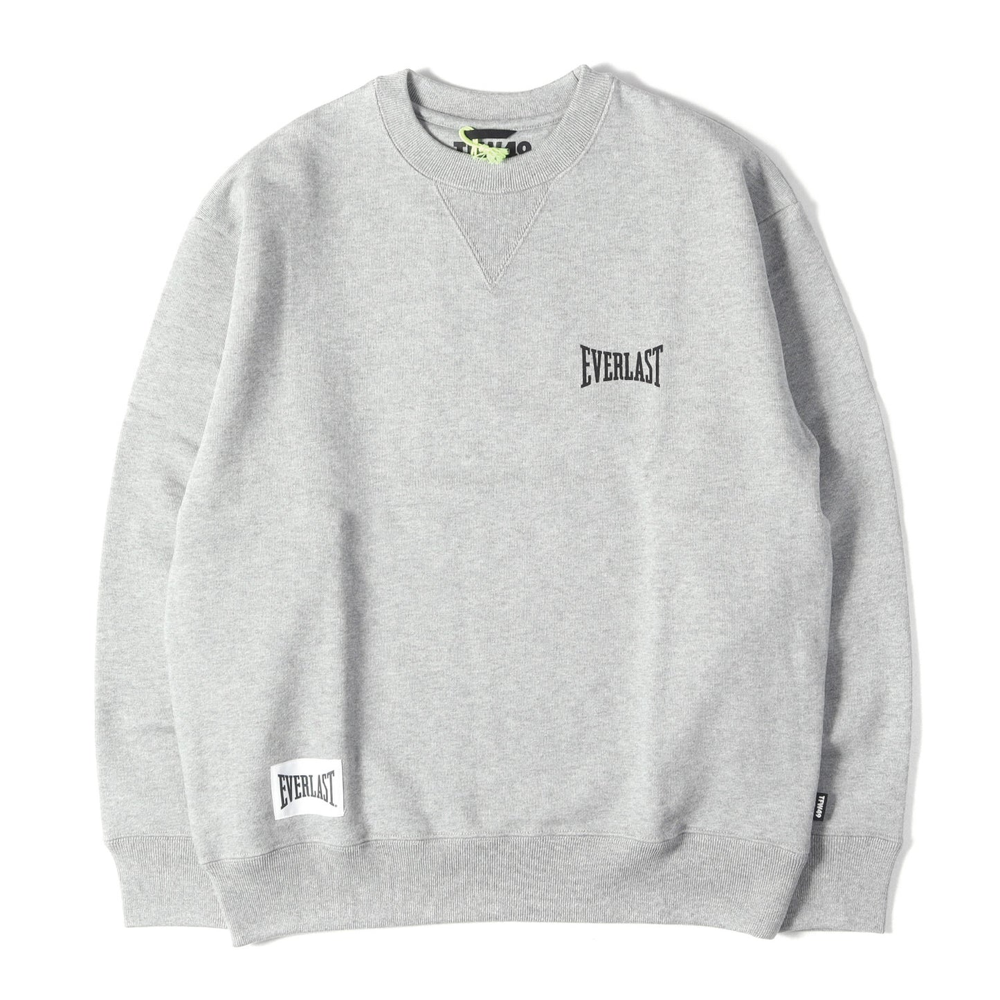 23SS ×EVERLAST ロゴプリント クルーネック スウェット