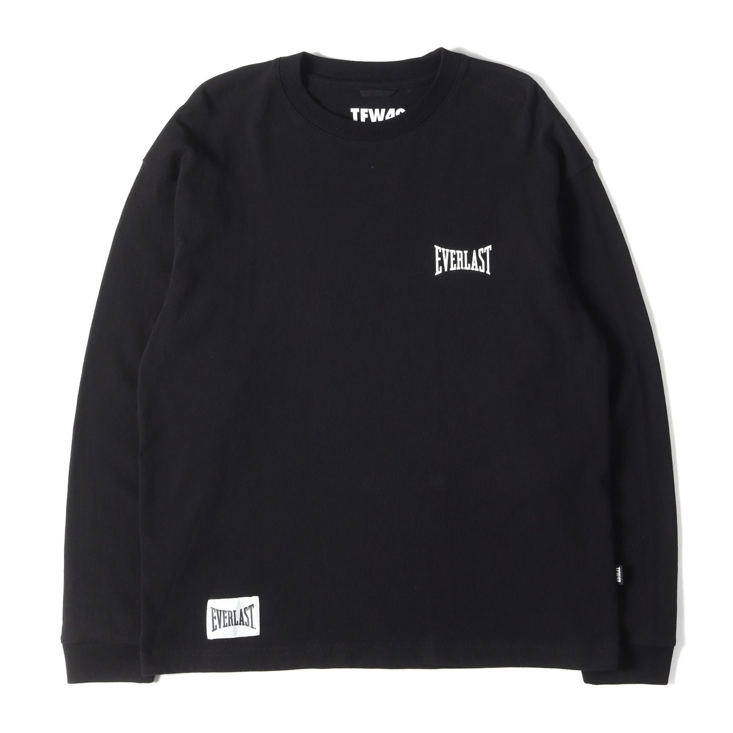 23SS ×EVERLAST ロゴプリント ロングスリーブ ヘビー Tシャツ