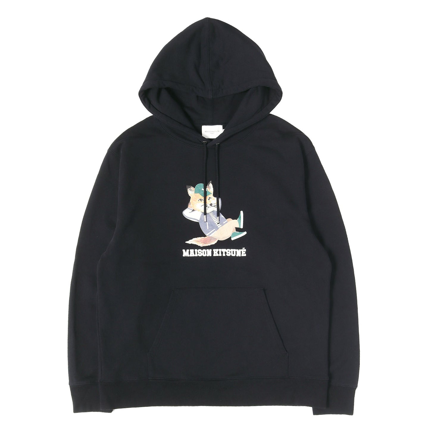 近年モデル グラフィック リラックスド スウェットパーカー(Dressed Fox Relaxed Hoodie)