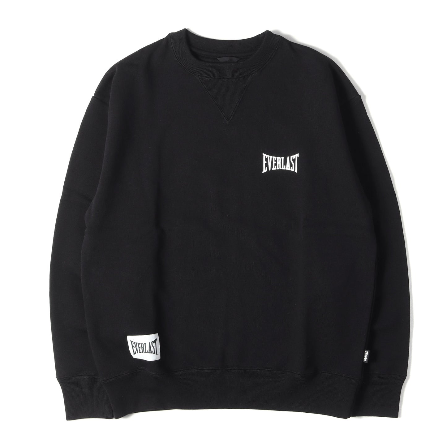 23SS ×EVERLAST ロゴプリント クルーネック スウェット