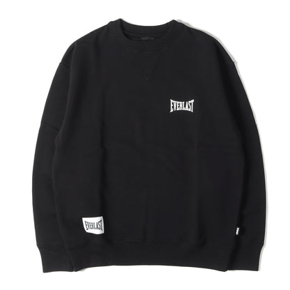 23SS ×EVERLAST ロゴプリント クルーネック スウェット