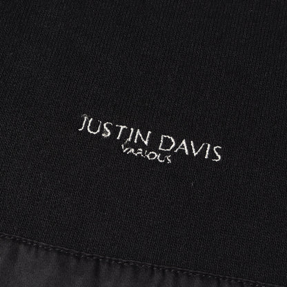 近年モデル JUSTIN DAVIS VARIOUS JUSTINロゴ ハーフジップ スウェットパーカー