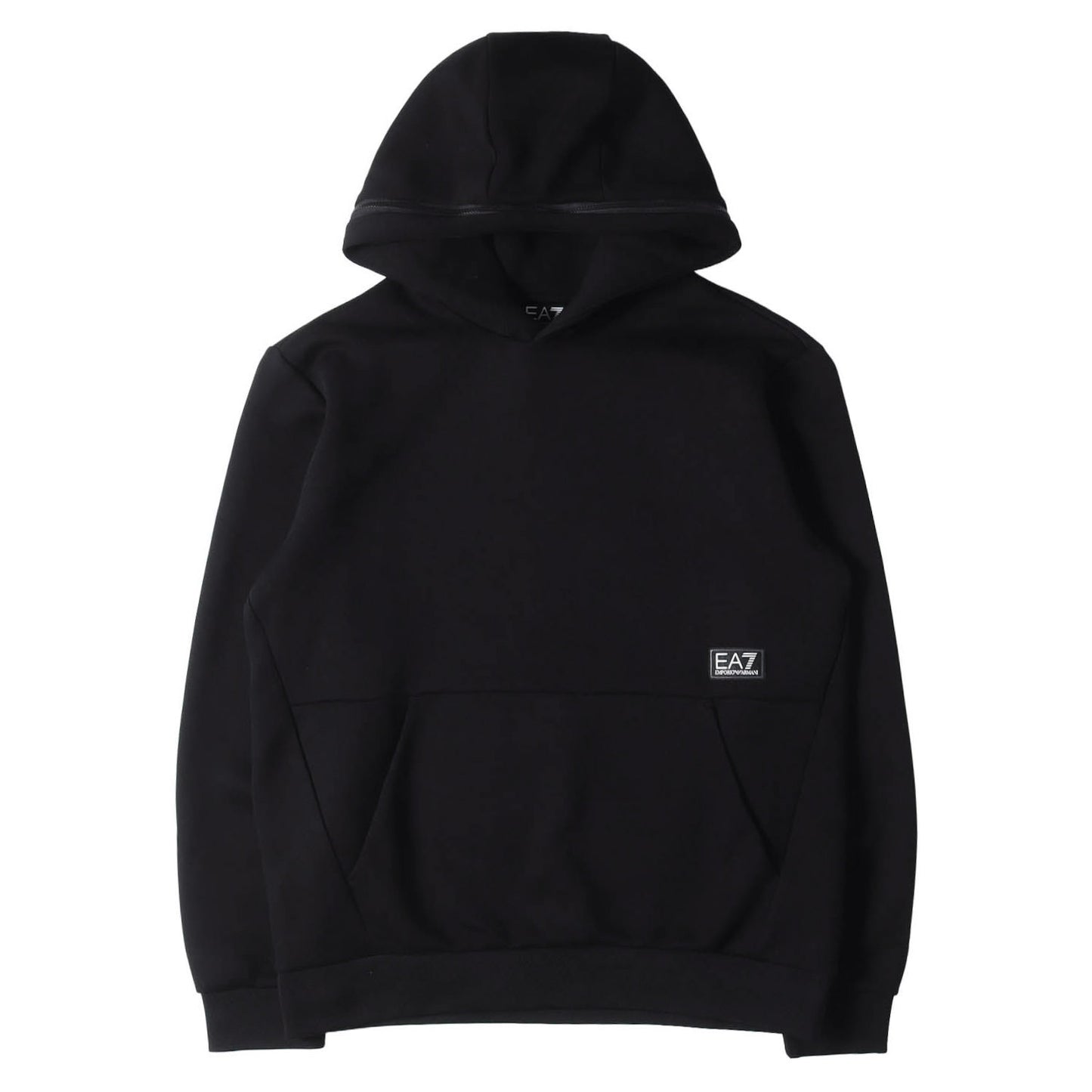 24AW EA7 フードロゴ ジャージー スウェットパーカー