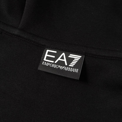 24AW EA7 フードロゴ ジャージー スウェットパーカー
