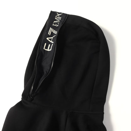 24AW EA7 フードロゴ ジャージー スウェットパーカー