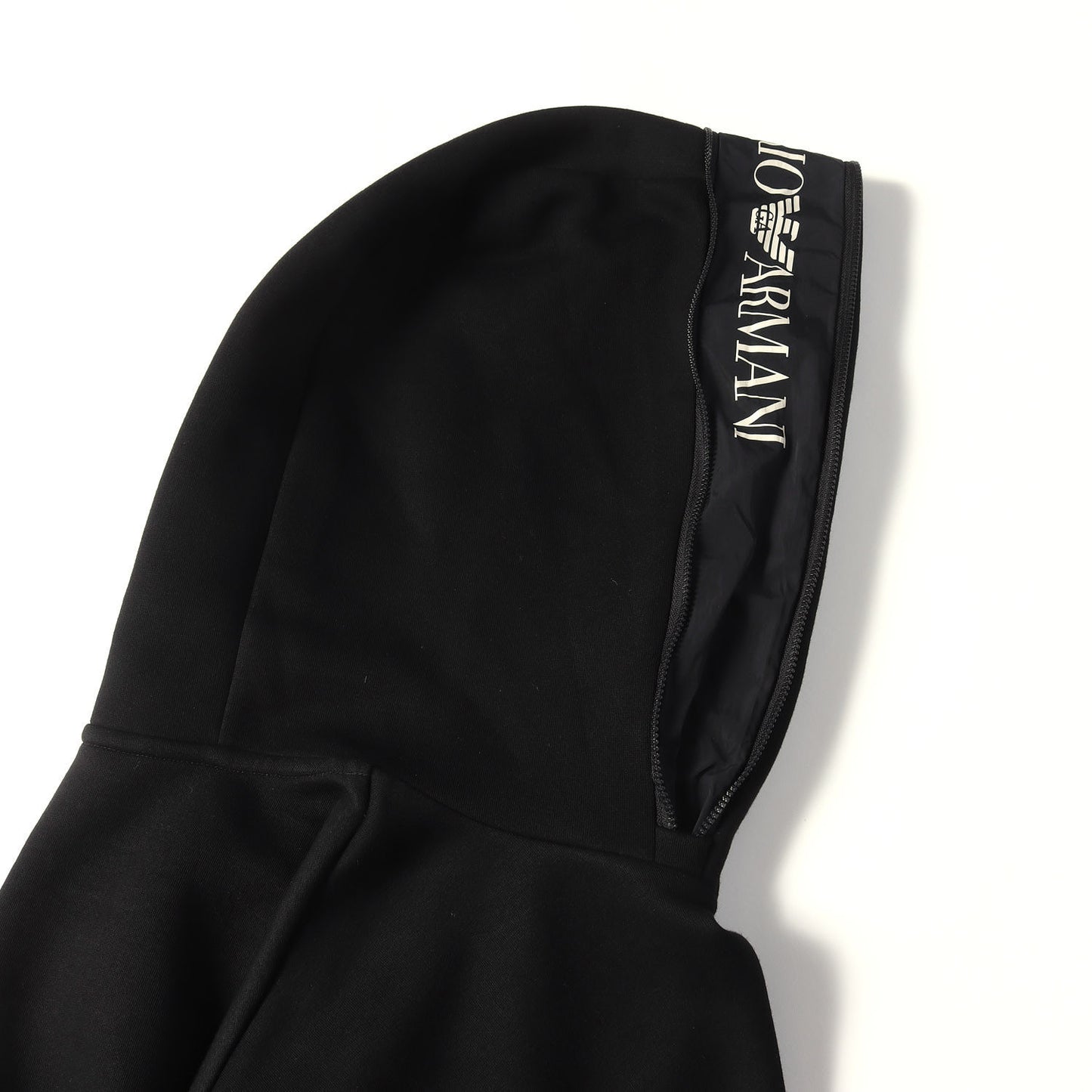 24AW EA7 フードロゴ ジャージー スウェットパーカー