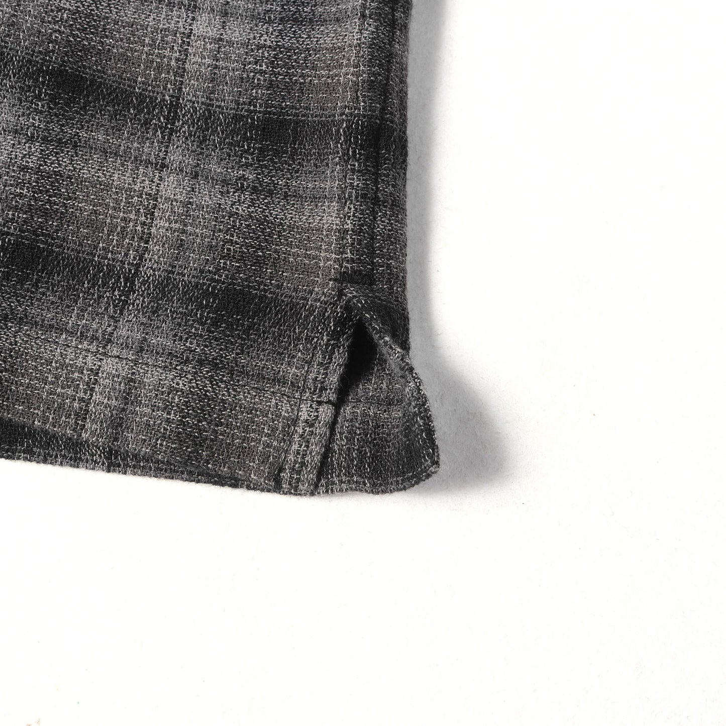 22SS バックロゴ オンブレチェック 半袖シャツ(Plaid S/S Shirt)