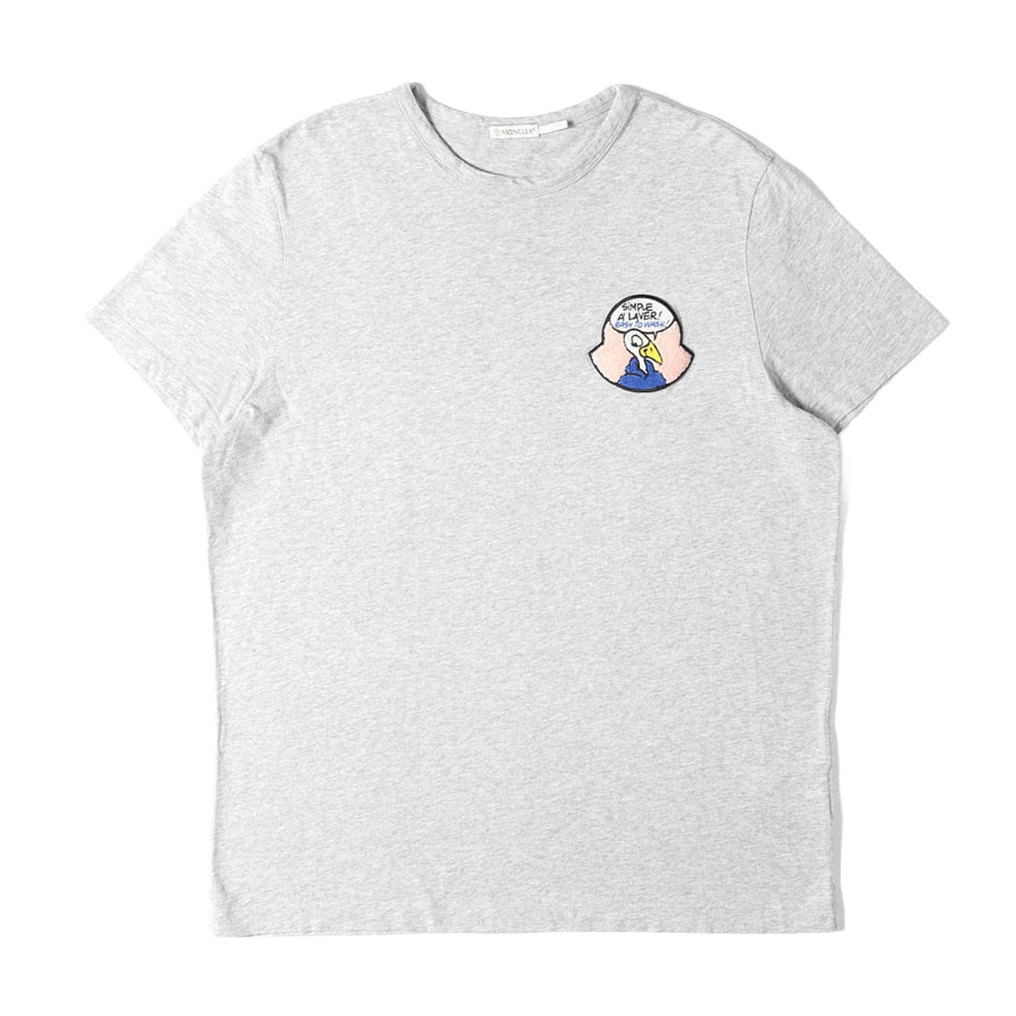 キャラワッペン クルーネック Tシャツ(MAGLIA T-SHIRT)