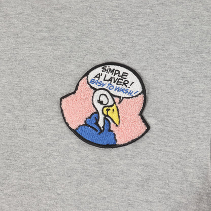 キャラワッペン クルーネック Tシャツ(MAGLIA T-SHIRT)