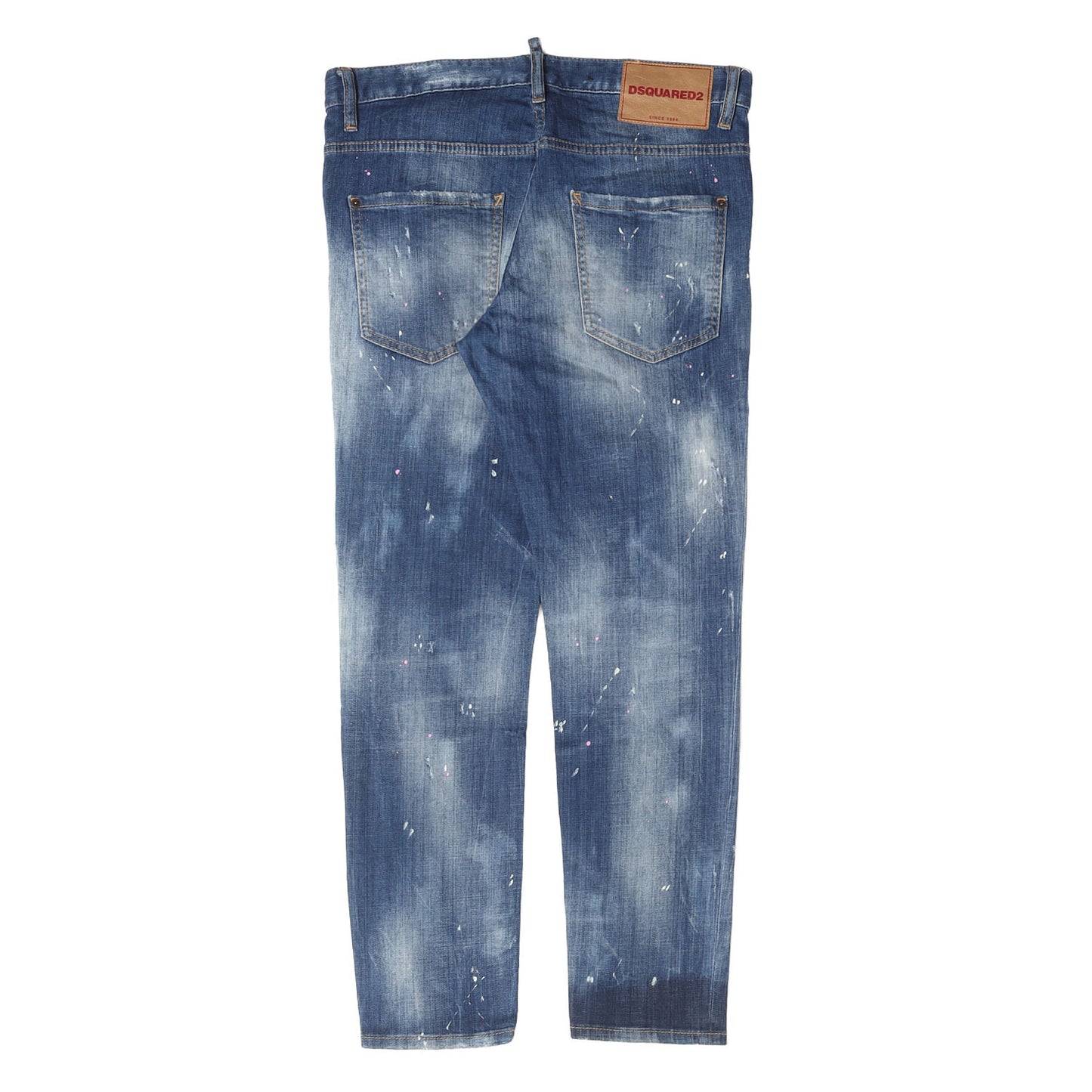 スケーター ダメージリペア加工 ストレッチ デニムパンツ(Skater Jean)