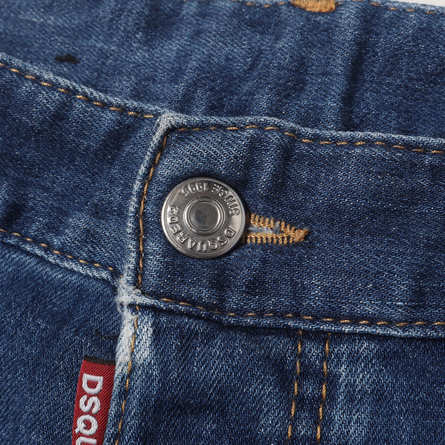 スケーター ダメージリペア加工 ストレッチ デニムパンツ(Skater Jean)
