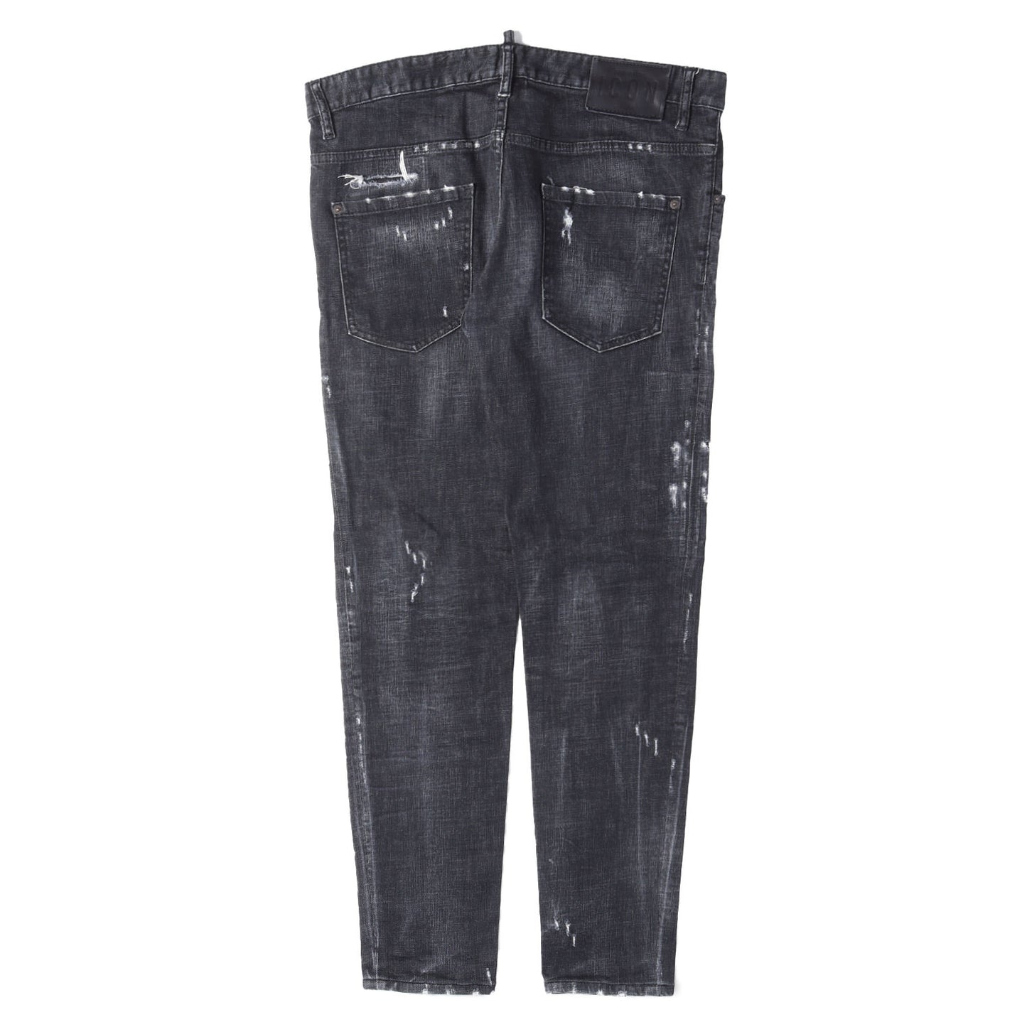スケーター ダメージリペア加工 ストレッチ デニムパンツ(Skater Jean)