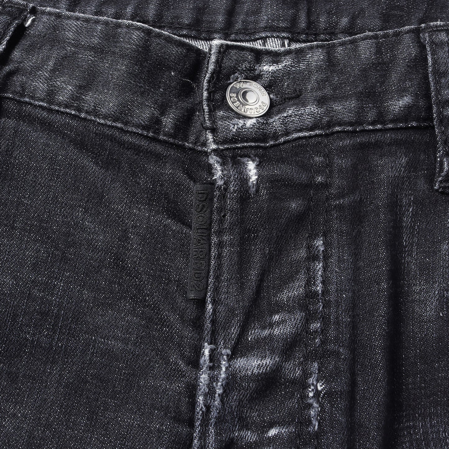 スケーター ダメージリペア加工 ストレッチ デニムパンツ(Skater Jean)