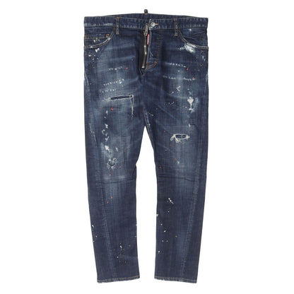 セクシー ツイスト ダメージリペア加工 ストレッチ デニムパンツ(Sexy Twist Jean)
