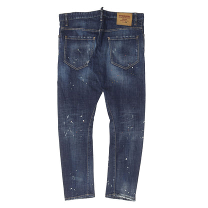 セクシー ツイスト ダメージリペア加工 ストレッチ デニムパンツ(Sexy Twist Jean)