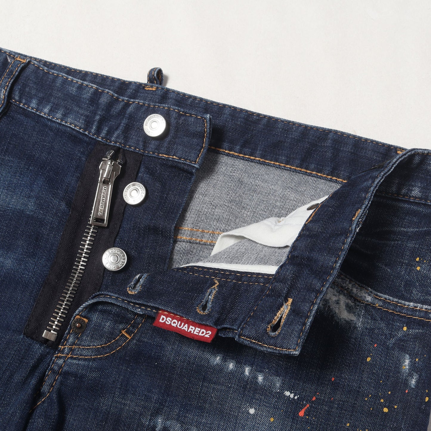 セクシー ツイスト ダメージリペア加工 ストレッチ デニムパンツ(Sexy Twist Jean)