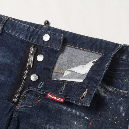 セクシー ツイスト ダメージリペア加工 ストレッチ デニムパンツ(Sexy Twist Jean)