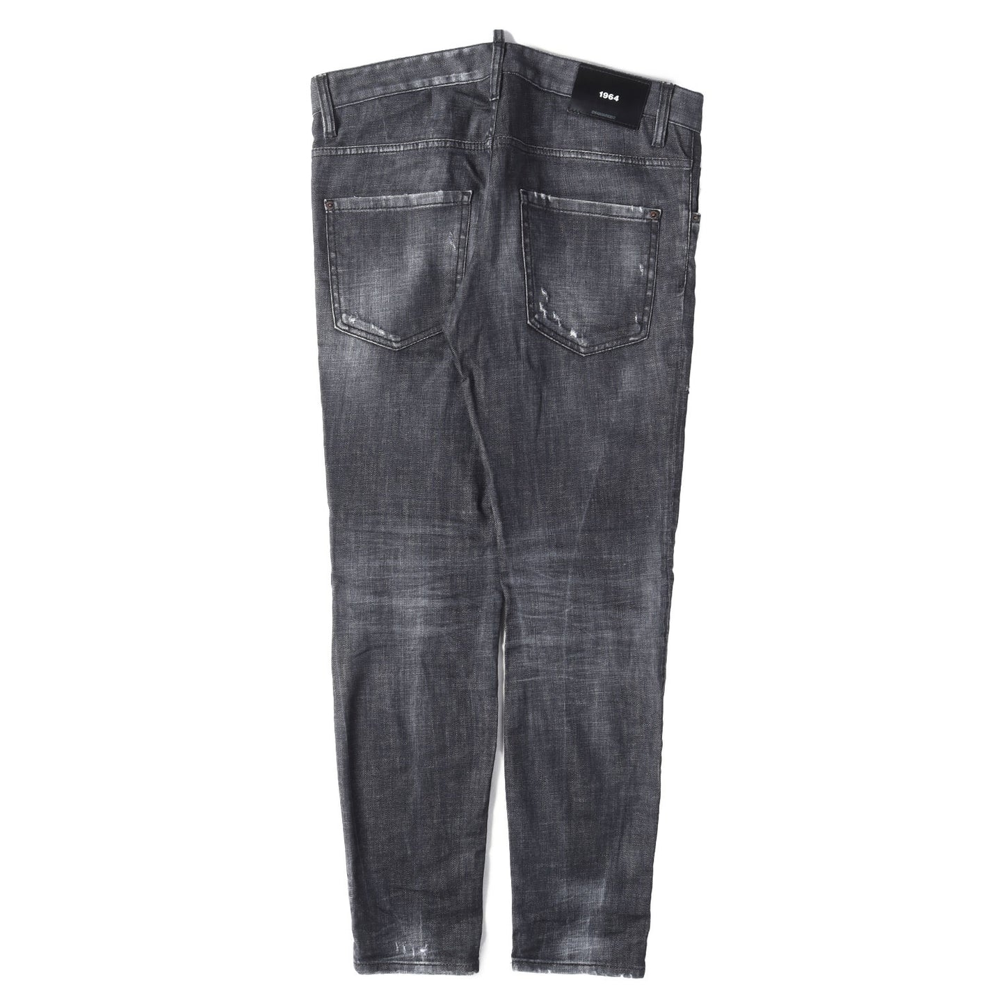 20AW スケーター ダメージリペア加工 ストレッチ デニムパンツ(Skater Jean)