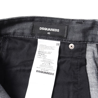 20AW スケーター ダメージリペア加工 ストレッチ デニムパンツ(Skater Jean)