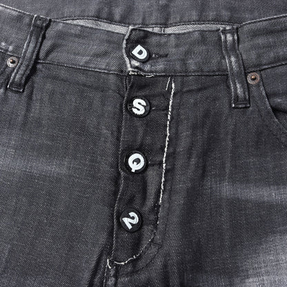 20AW スケーター ダメージリペア加工 ストレッチ デニムパンツ(Skater Jean)