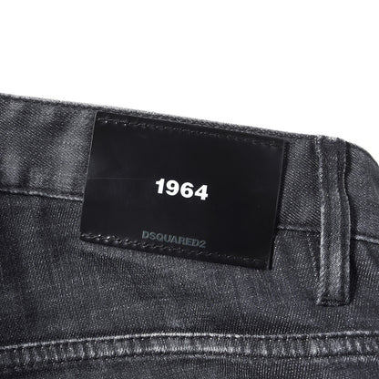 20AW スケーター ダメージリペア加工 ストレッチ デニムパンツ(Skater Jean)