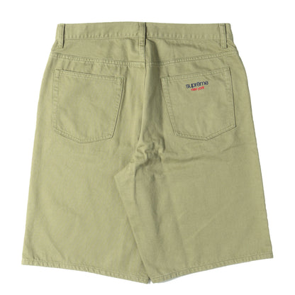 24SS ウォッシュド バギー デニムショーツ(Baggy Denim Short)