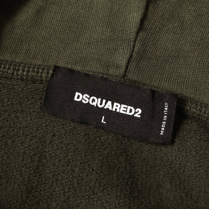 22AW ダメージ加工 ミリタリーパッチ スウェットパーカー