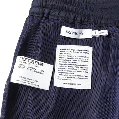 24SS コットンサテン イージーパンツ(HIKER EASY PANTS COTTON SATIN)