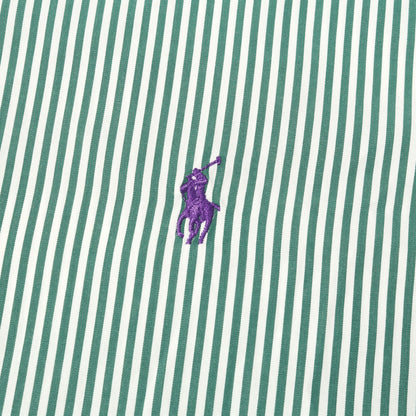 ワンポイント刺繍 ストライプ BD シャツ Ralph Lauren