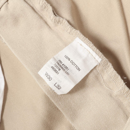 90s ポロチノ ツータック コットン チノパンツ / マレーシア製 POLO CHINO