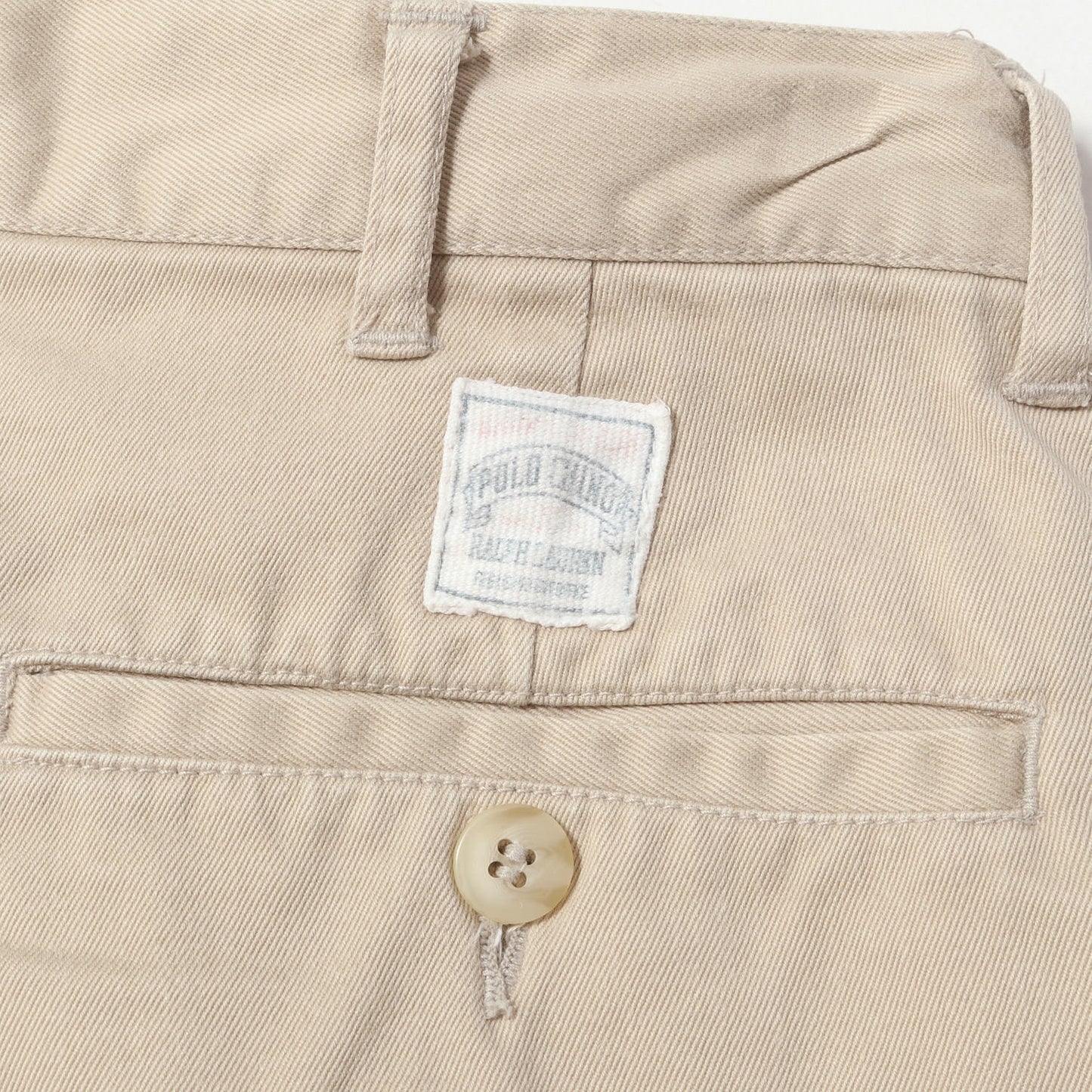 90s ポロチノ ツータック コットン チノパンツ / マレーシア製 POLO CHINO