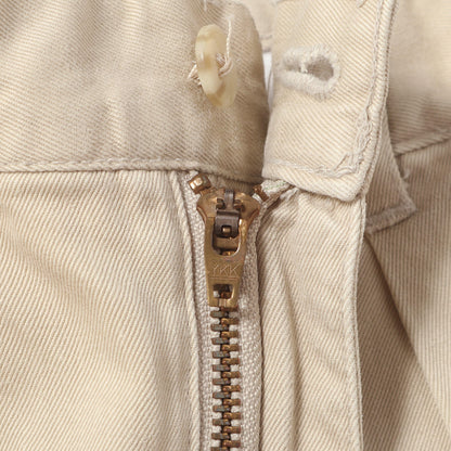 90s ポロチノ ツータック コットン チノパンツ / マレーシア製 POLO CHINO