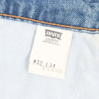 90s 510 デニムパンツ / USA製 ボタン裏刻印501