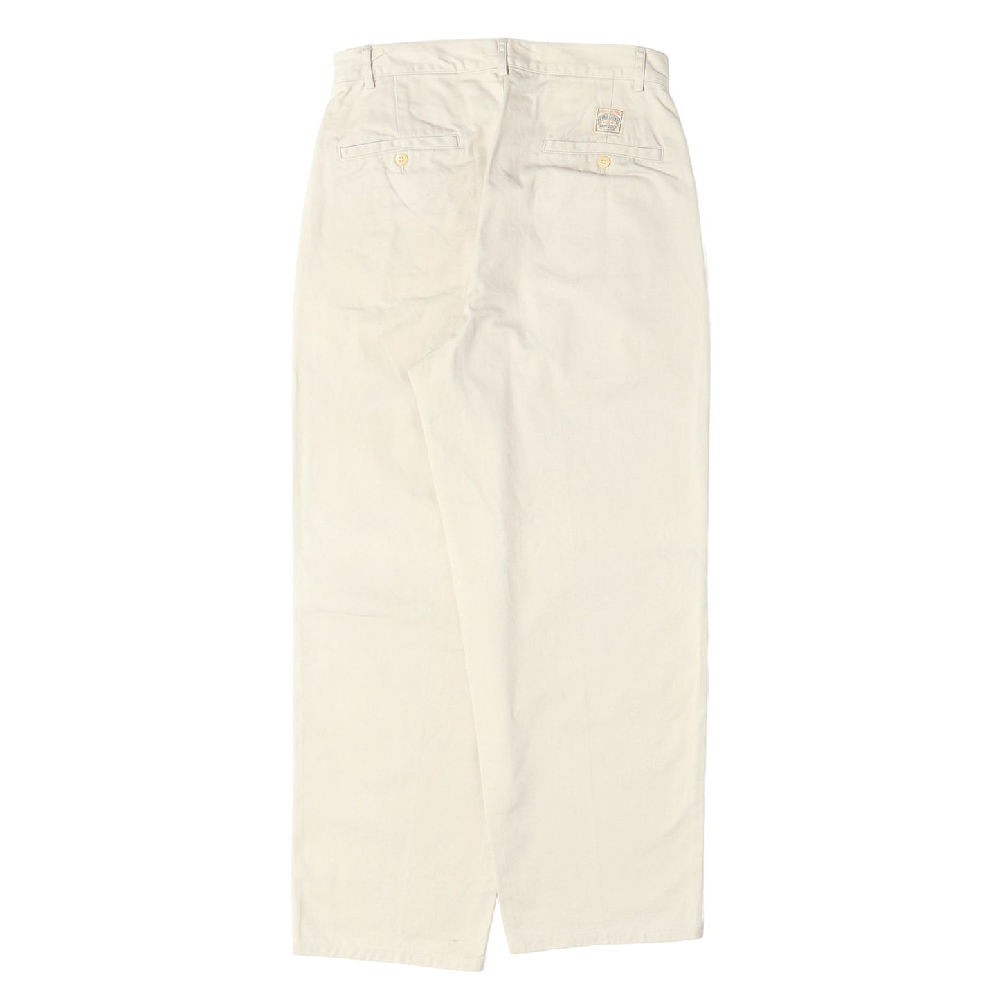 90s ポロチノ ツータック コットン チノパンツ / マカオ製 POLO CHINO