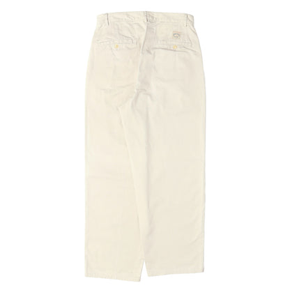 90s ポロチノ ツータック コットン チノパンツ / マカオ製 POLO CHINO