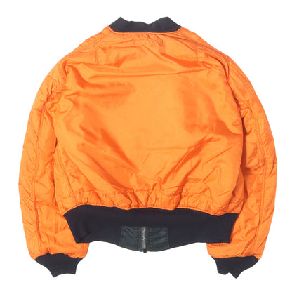 [Goodコンディション] 90s MA-1 ナイロン フライトジャケット USA製