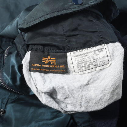 [Goodコンディション] 90s MA-1 ナイロン フライトジャケット USA製