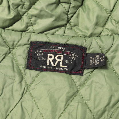 総柄ジャガードニット 裏地キルティング ジップ パーカー (Jacquard Knit Jersey Full Zip Hoodie)