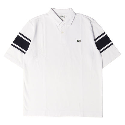 22AW 袖ボーダー ビッグサイズ 鹿の子ポロシャツ(CLASSIC FIT)