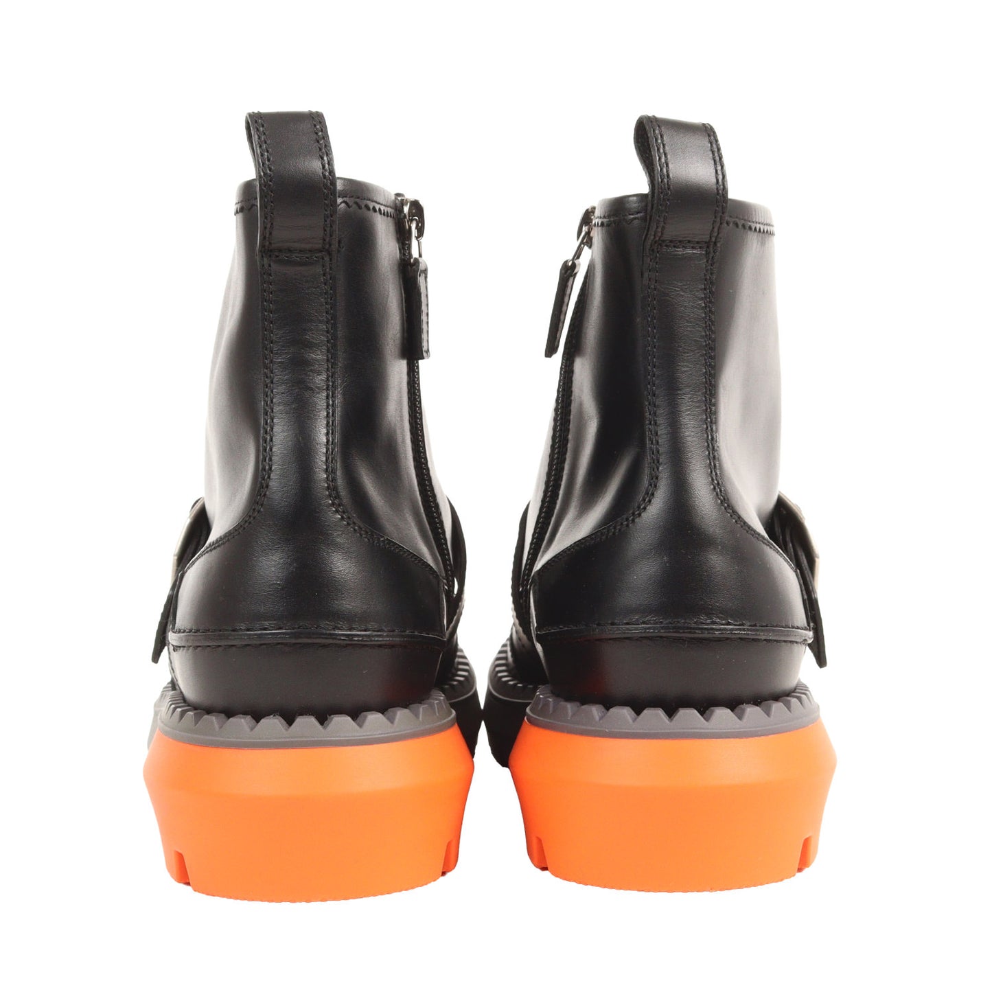 23AW GGモノグラムキャンバス トゥ レースアップ レザーブーツ(GG Lace-Up Boot)