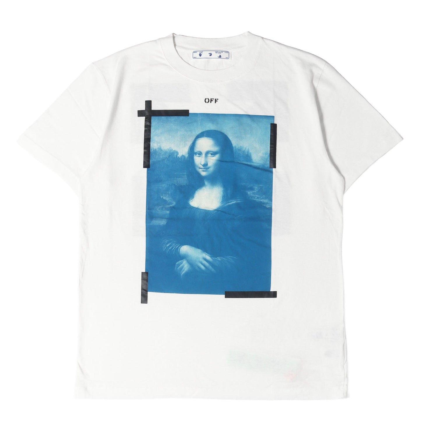 21SS モナリザ グラフィック スリム Tシャツ(BLUE MONALISA S/S SLIM TEE)