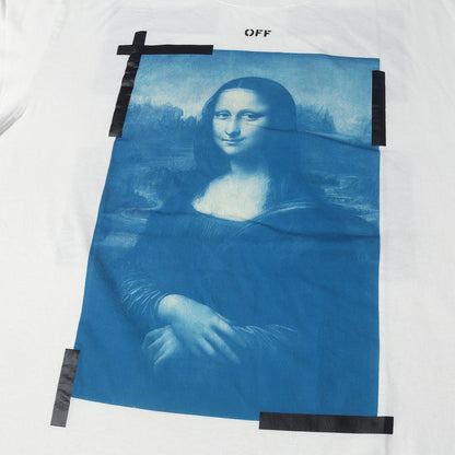 21SS モナリザ グラフィック スリム Tシャツ(BLUE MONALISA S/S SLIM TEE)