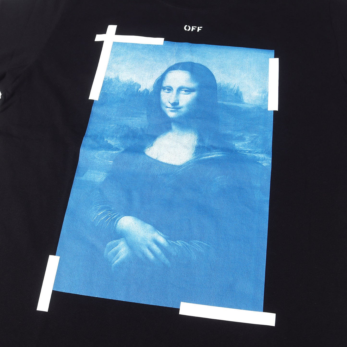 21SS モナリザ グラフィック スリム Tシャツ(BLUE MONALISA S/S SLIM TEE)